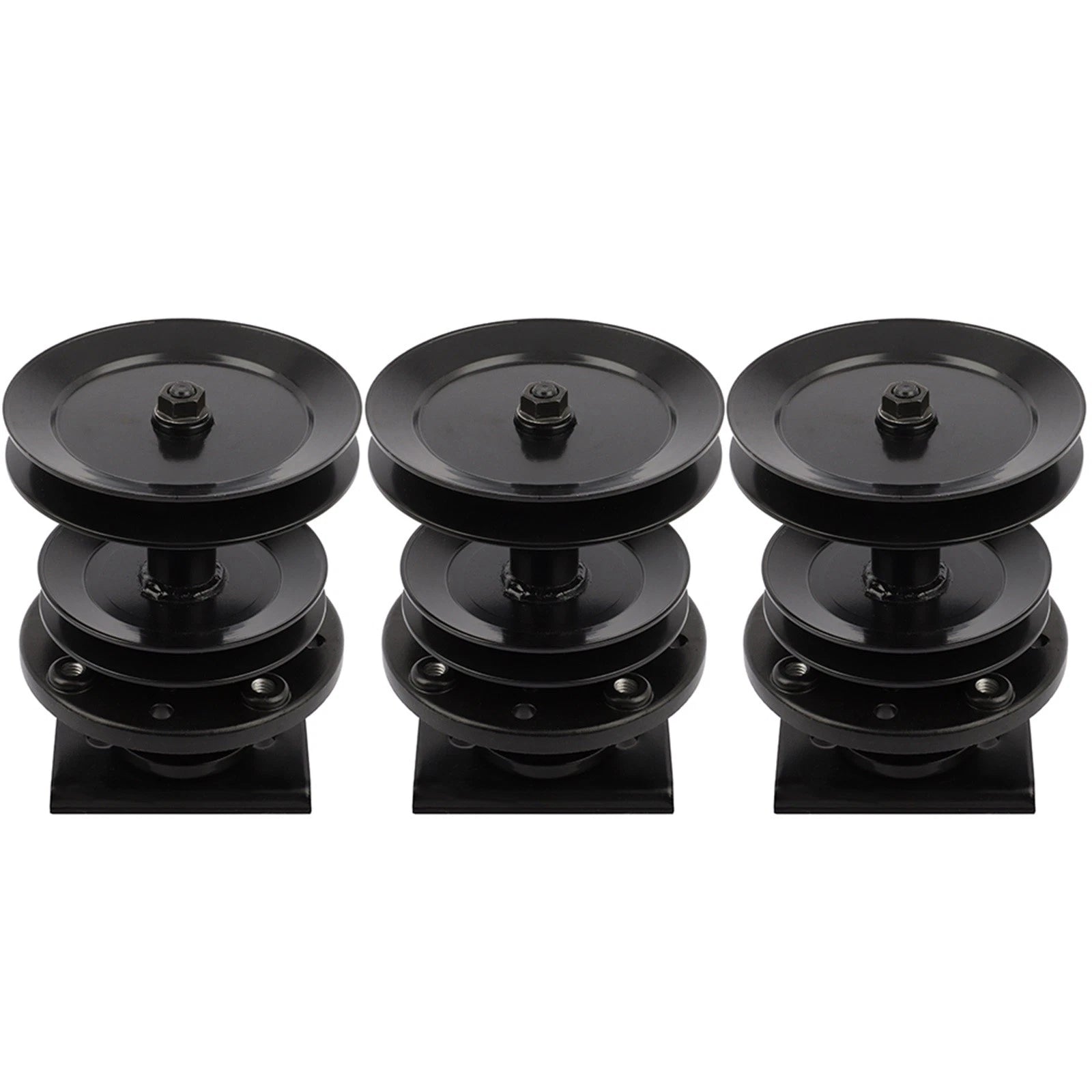 3PK Spindle Assy for AYP Husqvarna Poulan Craftsman (121704X, 121705X, 532121705)