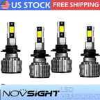 9005 H11 LED Headlight Bulbs Kit for Universal Vehicles (6500K, 340000LM)