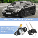 Trunk Lock Cylinder w/ 2 Keys for Toyota Corolla (2003–2008) No. 6905502030