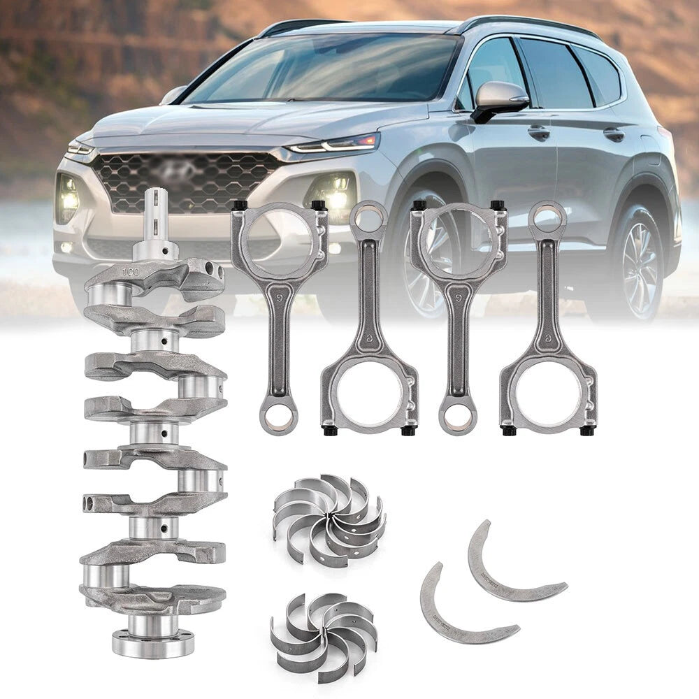 Engine Crankshaft Connecting Rod Assembly for Hyundai Sonata 2.4L (2006–2019)
