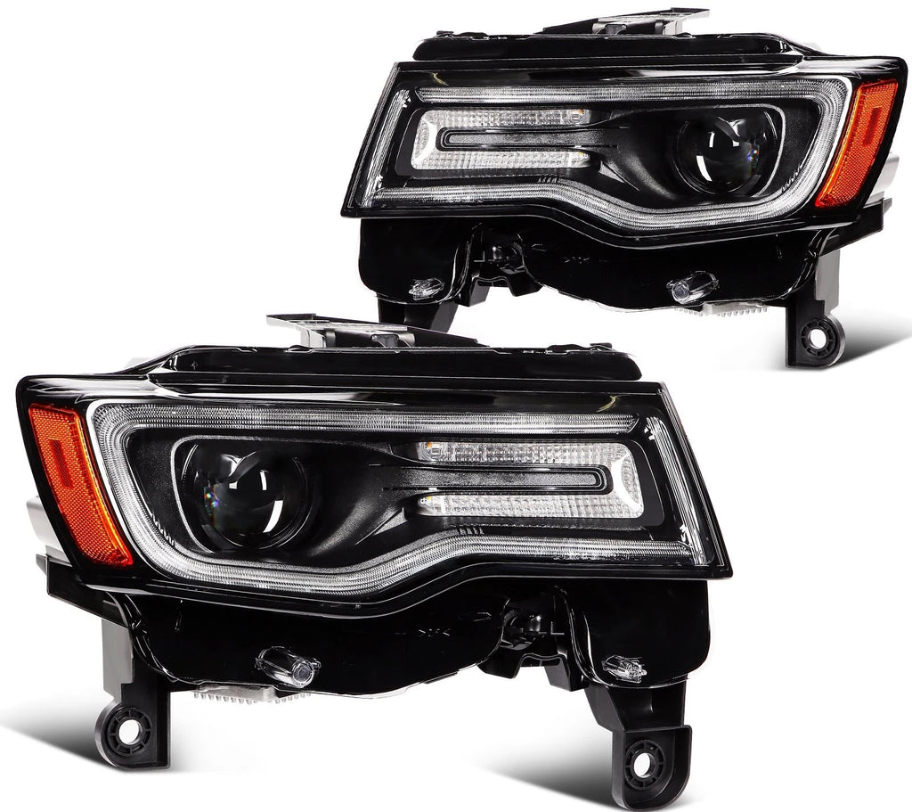 Headlamp Assembly Pair for Jeep Grand Cherokee (2019–2021) Projector