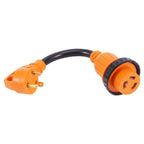 RV Power Adapter Cord TT-30P Male to L5-30R Female for MXR3500, MXR3800, MXR4800IE