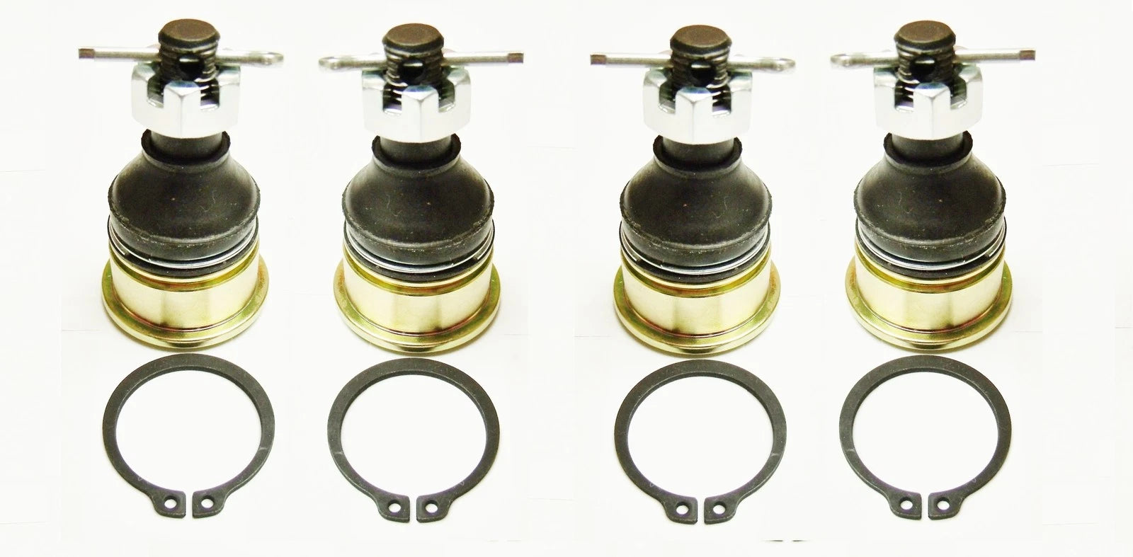 Set of 4 Ball Joints for Yamaha Kodiak 450 700 & Grizzly 550 700 (2003–2023)