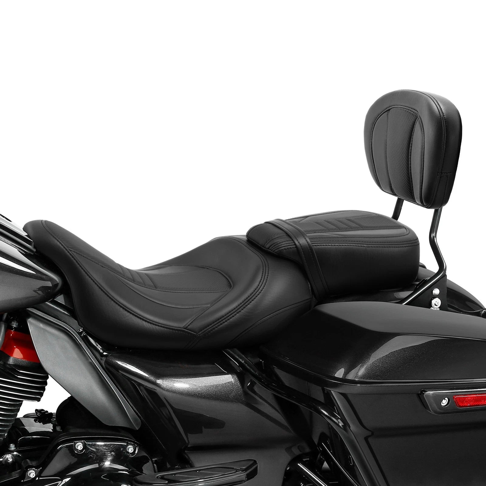 Sissy Bar Backrest Pad for Harley Touring Electra Glide (2014–2023)