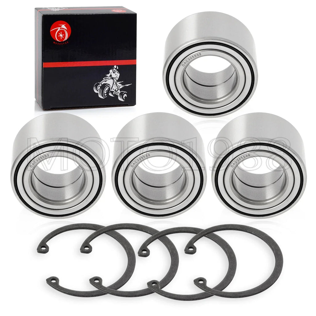 4 x Front Rear Wheel Bearings for Yamaha Kodiak 700 700K YFM700 (2016–2023)