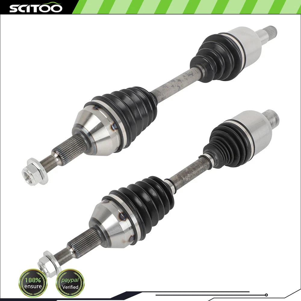 2 Front Side CV Axles for Chrysler Town & Country (2011–2016) V6 3.6L