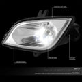 LED Fog Lights for Freightliner Cascadia (2018–2024) - Chrome Housing