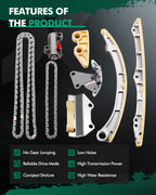 Timing Chain Kit for Acura RSX Type-S (2003–2004) K20A2 K20Z1 2.0L