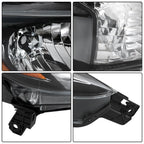 Right Side Halogen Headlight for Honda HR-V (2016–2018) Clear Lens