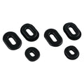 Set of 4 Side Cover Grommets for Honda XL100 (1974–1978) CB125S (1973–1982) CB100K CL100S