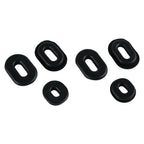Set of 4 Side Cover Grommets for Honda XL100 (1974–1978) CB125S (1973–1982) CB100K CL100S