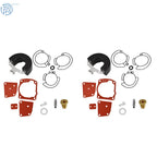 2X Carburetor Rebuild Kit for Johnson Evinrude V4 V6 90 100 175 HP (1990–2000)