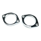 Exhaust Flange Install Kit for Harley Davidson (C-Clips, Serrated Nuts)