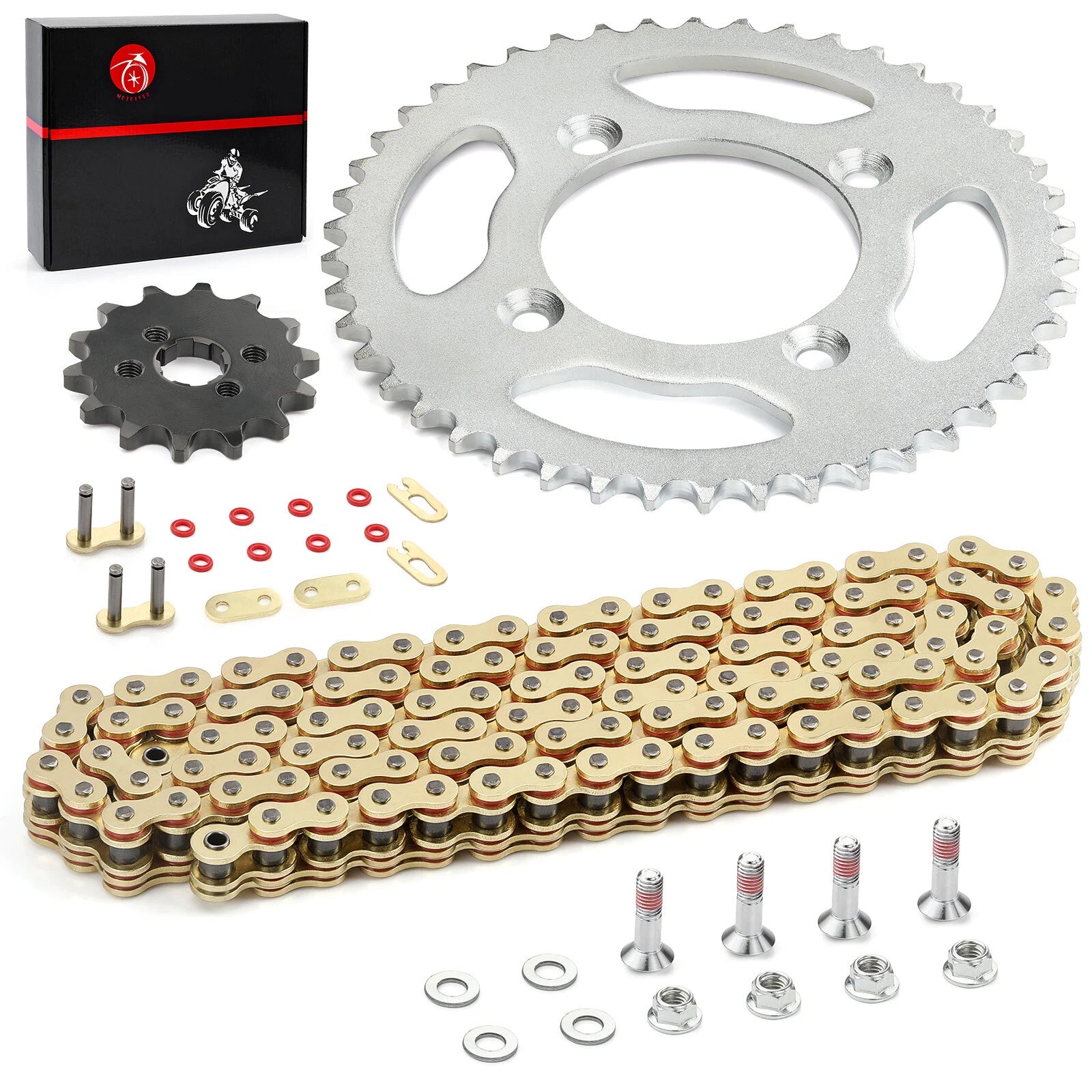 Sprocket Chain Set 14/46 Tooth 420 for Honda XR80R (1985–2003) CRF80F (2004–2013)