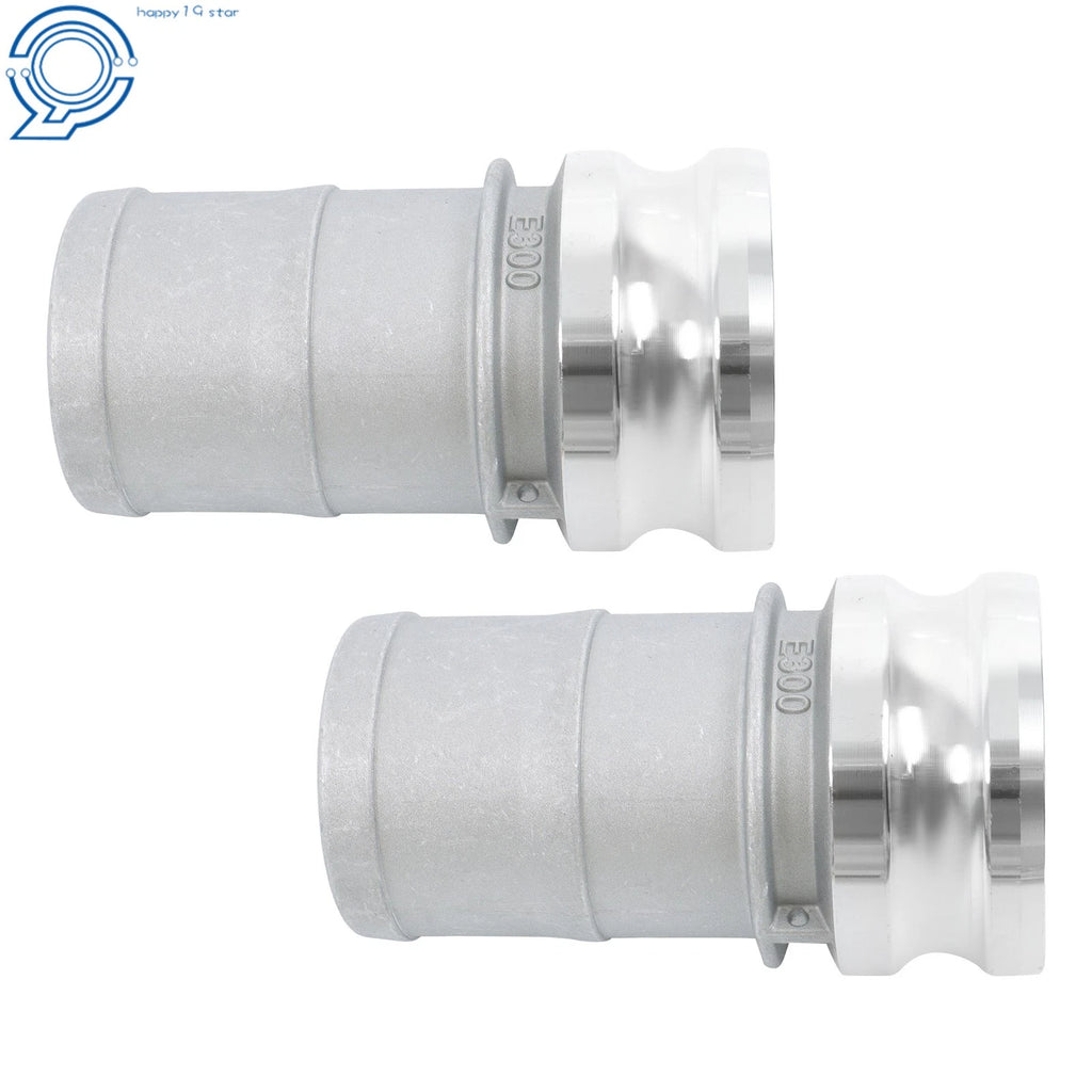 2X 3" Aluminum Camlock Type E Adapter Hose Connection Kit