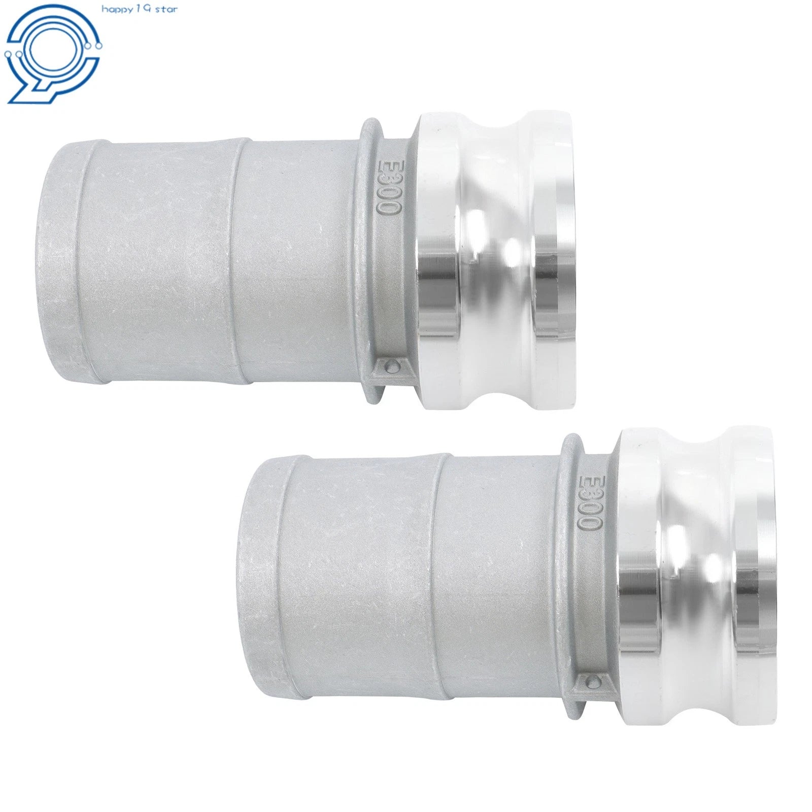 2X 3" Aluminum Camlock Type E Adapter Hose Connection Kit
