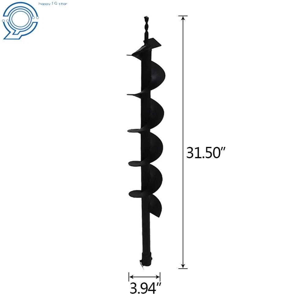 4" Auger Drill Bits for Gas Powered Post Hole Digger