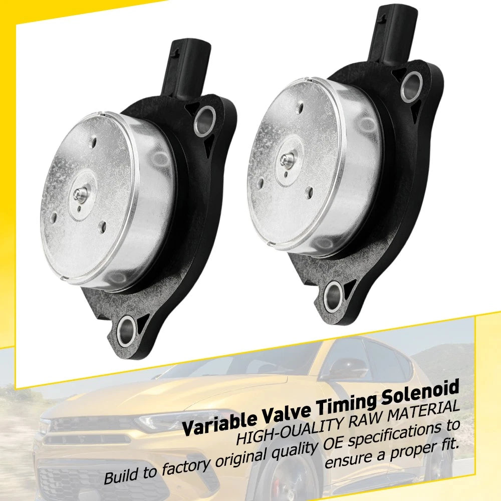 Set of 2 VVT Camshaft Phaser Solenoid for Dodge Hornet (2023–2025) 5047788AD