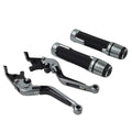 Titanium Extendable Brake Clutch Levers Grip Set for Yamaha YZF R3 R25 (2015-2023)