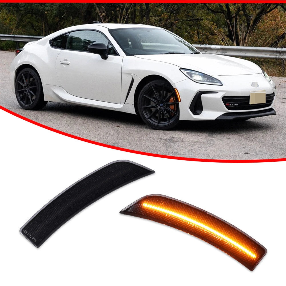Full LED Side Marker Lights for Toyota GR86 Subaru BRZ (2022–2023)
