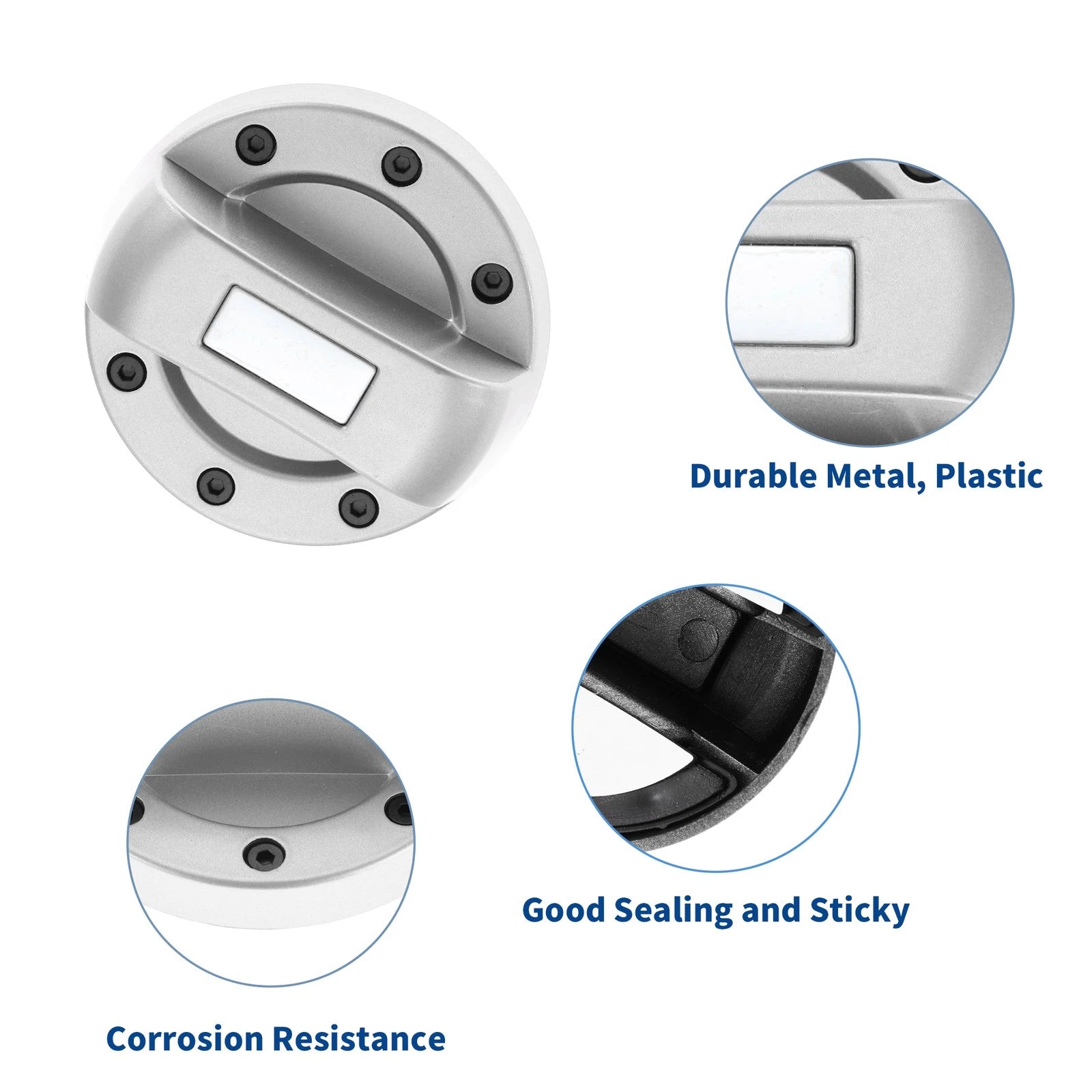 Gas Fuel Tank Cap Cover Trim Sticker for Suzuki Jimny (2019–2023)