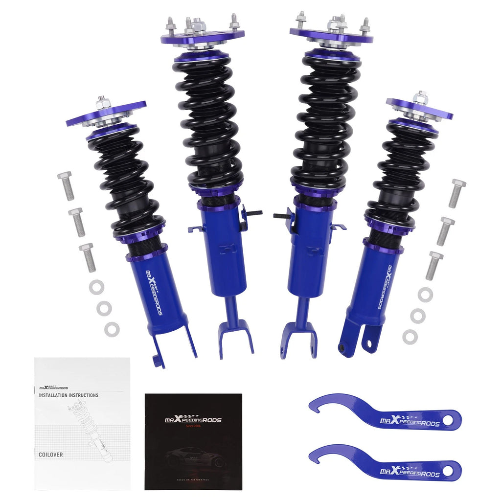 Coilover Shocks for Nissan 350Z (2003–2008) & G35 (2003–2007) Adjustable Height