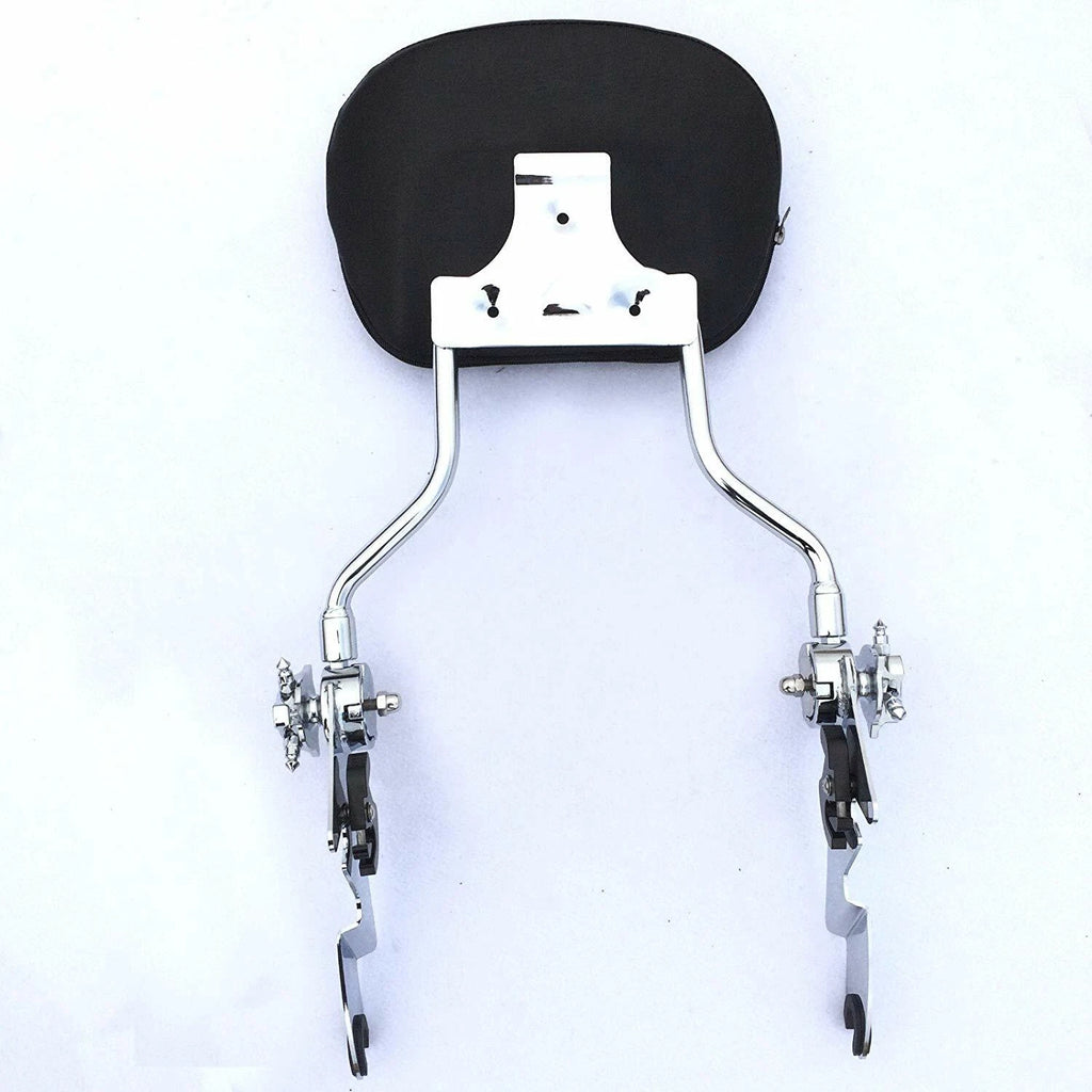 Adjustable Detachable Backrest Sissy Bar w/ Pad for Harley FLHR FLHX (2007–2015)