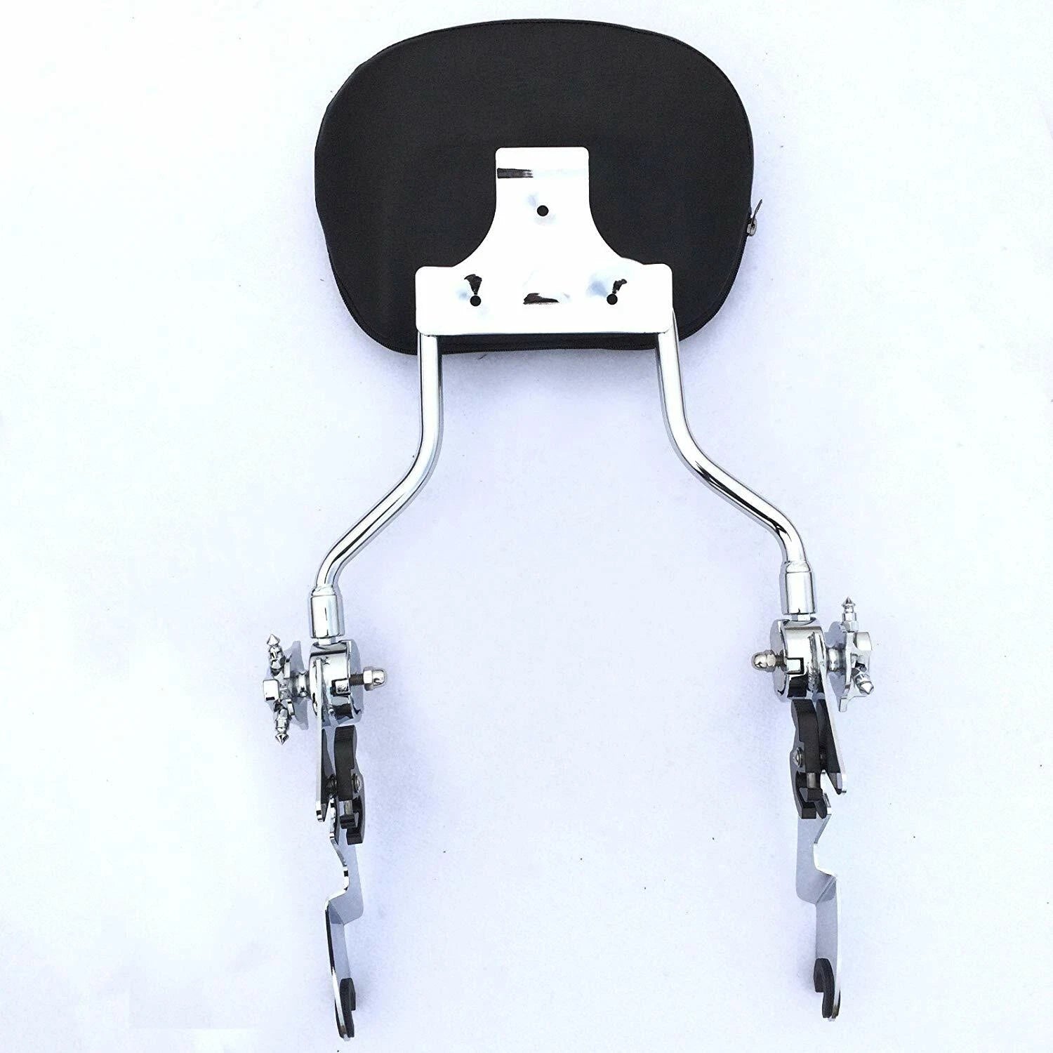 Adjustable Detachable Backrest Sissy Bar w/ Pad for Harley FLHR FLHX (2007–2015)
