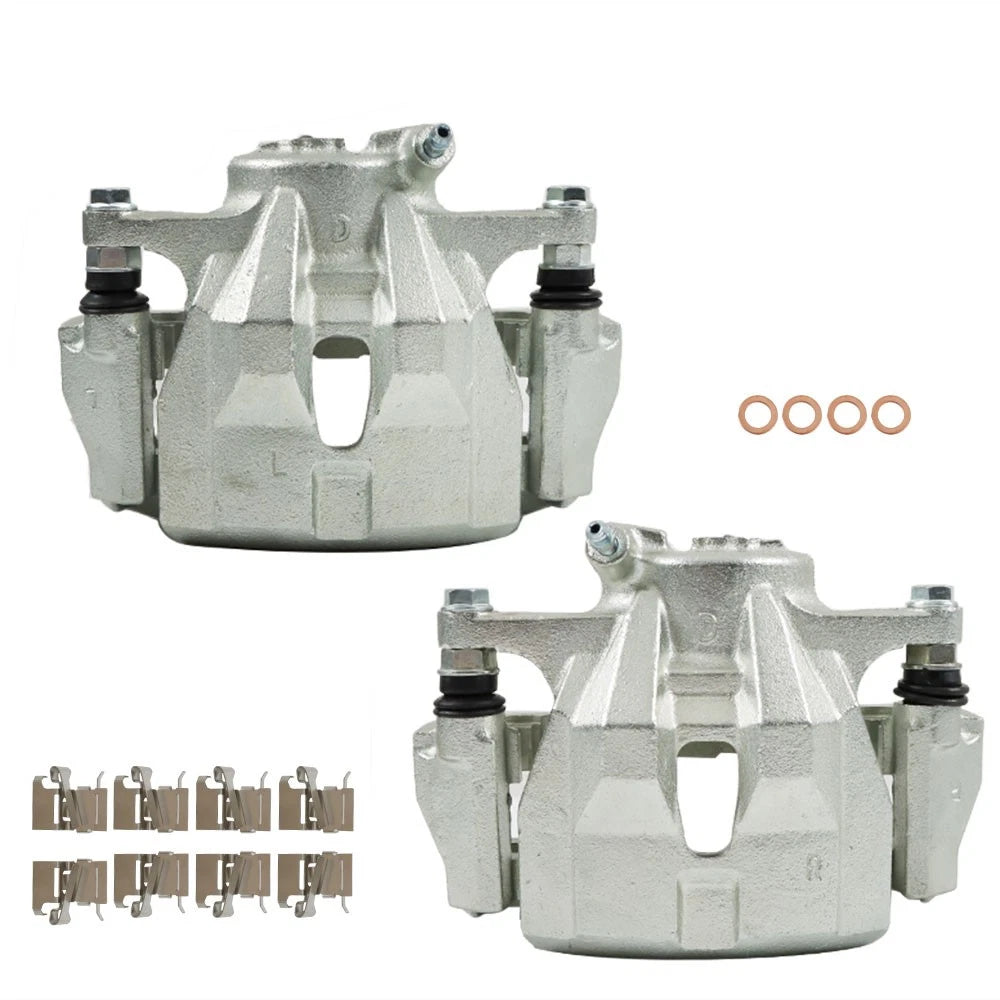 Set of 2 Brake Calipers with Bracket for Toyota Corolla (2009–2019)