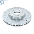 12x Drilled Brake Rotors & Ceramic Pads for Mercedes-Benz C300 (2015–2021)