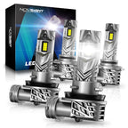 2X NOVSIGHT 9005 H11 LED Headlight Bulbs Kit for