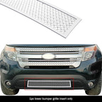 Stainless Steel Chrome Mesh Grille Insert for Ford Explorer (2011-2015)