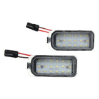 18SMD LED License Plate Light Lamp for Ford Fiesta JA8 (2008–2019)