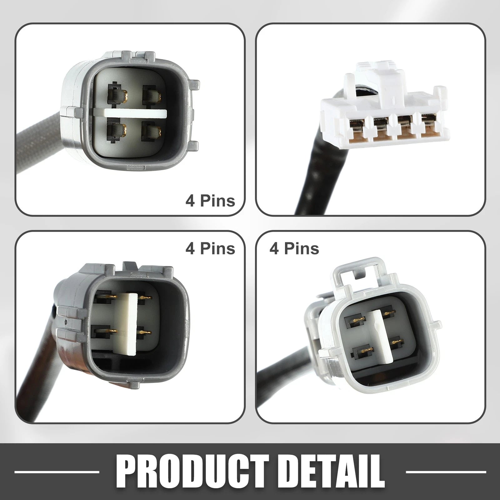 Set of 4 O2 Oxygen Sensors for Toyota Sienna (2012–2014) 3.5L