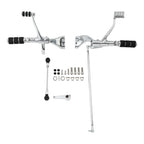 Forward Controls Pegs Lever for Harley Sportster 883 1200 (2004–2013) Chrome/Black