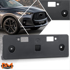 Front Bumper License Plate Mounting Bracket for Infiniti QX50 (2019–2021)