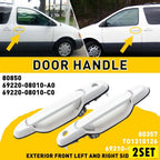 Set of 4 Exterior Door Handles for Toyota Sienna (1998–2003)