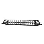 Front Bumper Cover Grille Replacement Gray Matte Polypropylene for Toyota