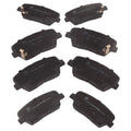 Set of 8 Ceramic Brake Pads for Kia Sorento (2011–2015) & Hyundai Santa Fe Sport (2013–2015)