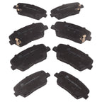 Set of 8 Ceramic Brake Pads for Kia Sorento (2011–2015) & Hyundai Santa Fe Sport (2013–2015)