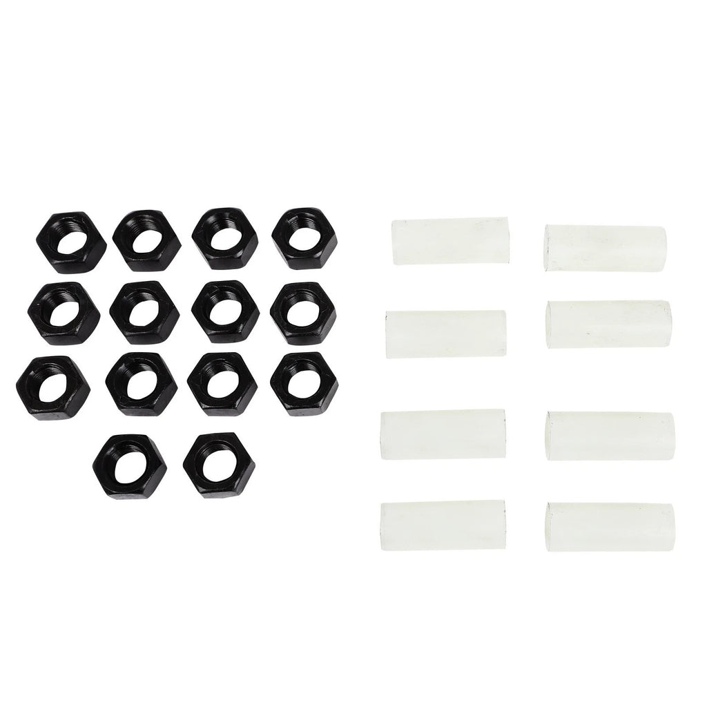 Heavy Duty Steel Tandem Trailer Axle Shackle Kit for Double Eye Springs