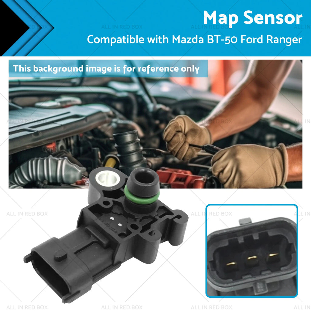 3 Bar Boost Pressure Map Sensor for Ford Ranger PX, Everest, Mazda BT-50