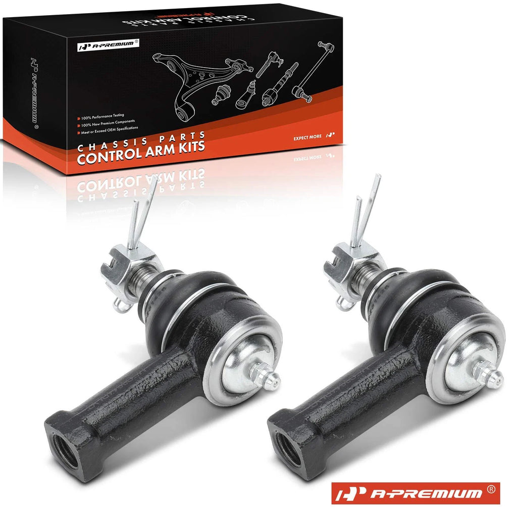 2X Front Outer Tie Rod End for Mitsubishi 3000GT (1991–1999)