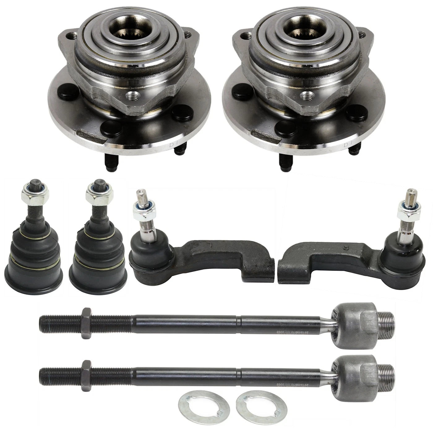 Set of 2 Wheel Hubs for Jeep Liberty