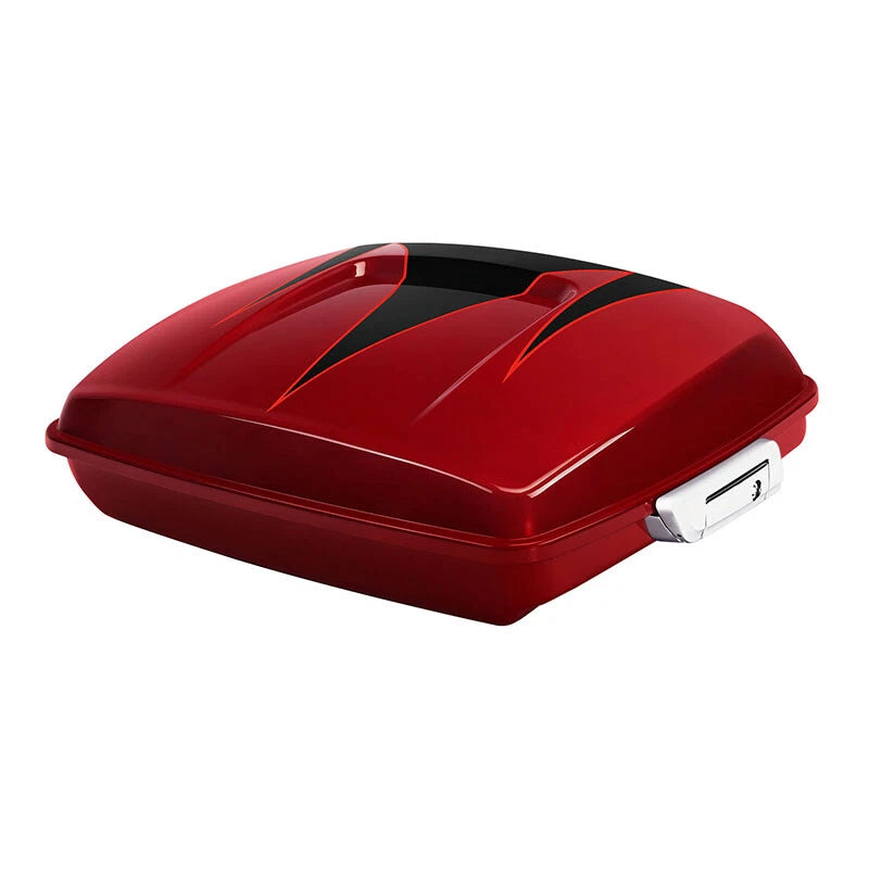 Razor Trunk for Harley Street Glide (2014–2023) Starfire Black/Atomic Red