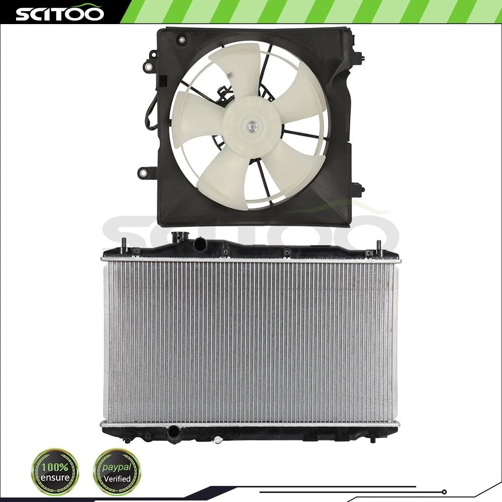 Radiator and Cooling Fan Kit for Honda Civic (2012–2015) 1.8L