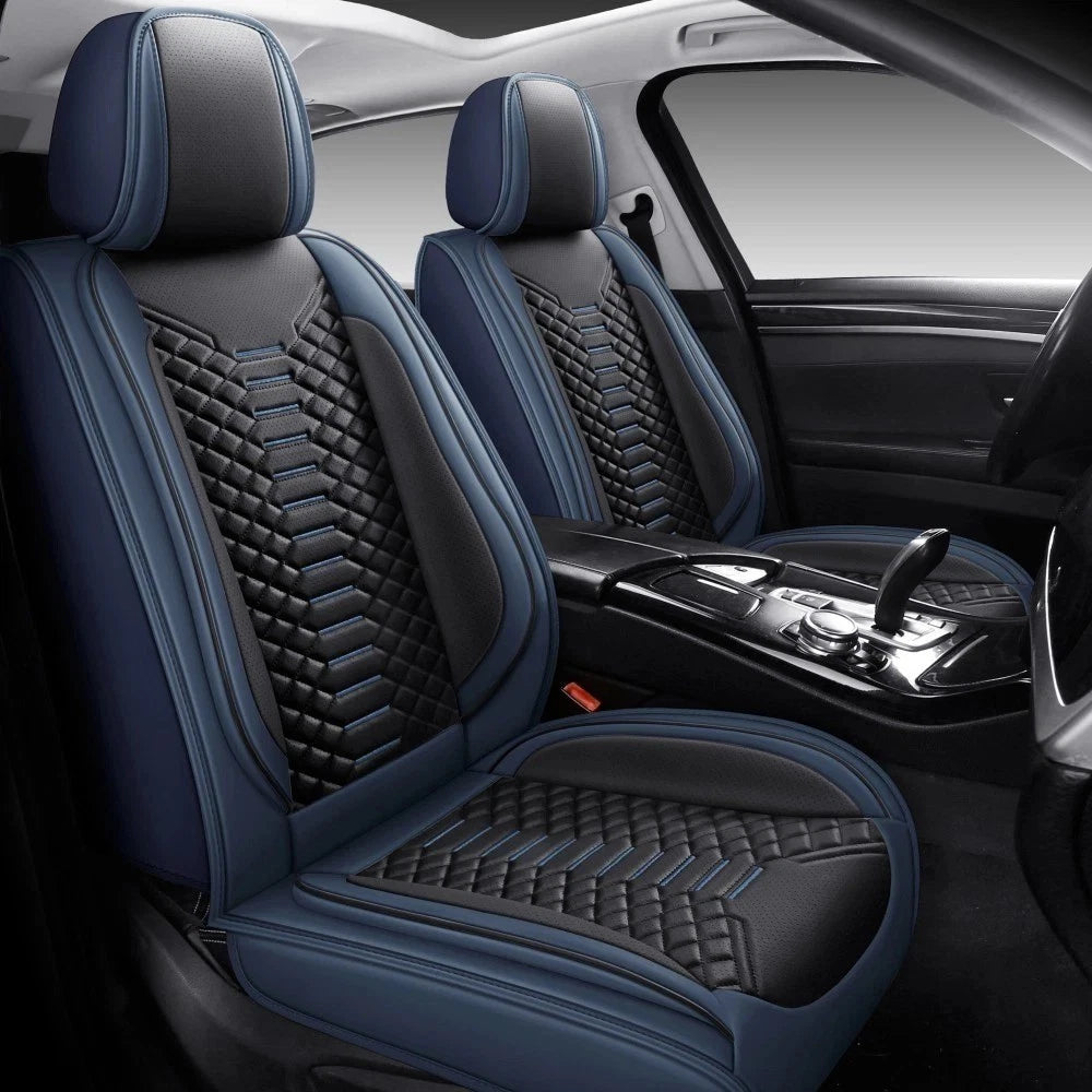 Set of 5 Leather Waterproof Seat Covers for Nissan