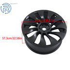 21" x 9.5" Matte Black Wheel Rim for Tesla Model Y (2020-2024)