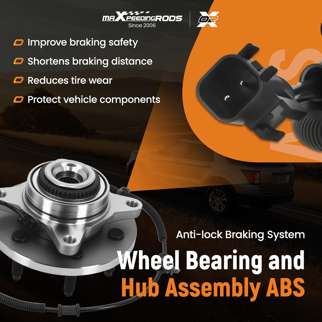 Front Hub & Bearing Assembly 515142 for Ford F-150 4WD (2011–2014)