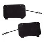 2x Rear Bumper Tow Hook Cap Towing Eye Cover for Q5 (2008–2017)